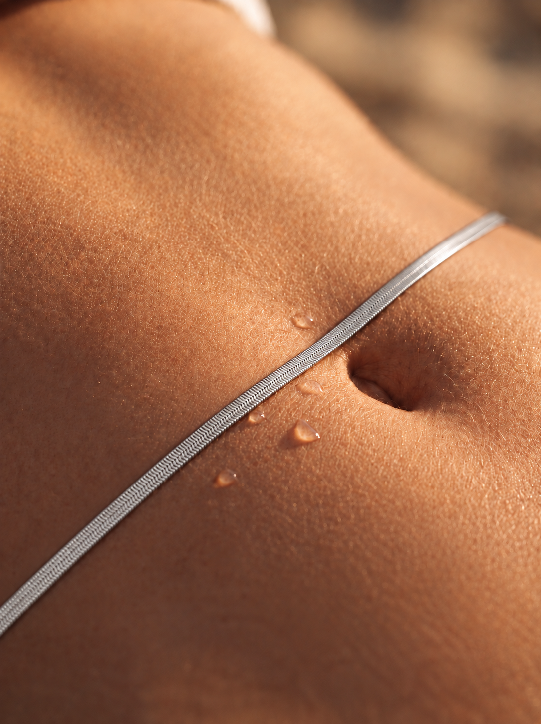 Nayeli Belly Chain - Silver