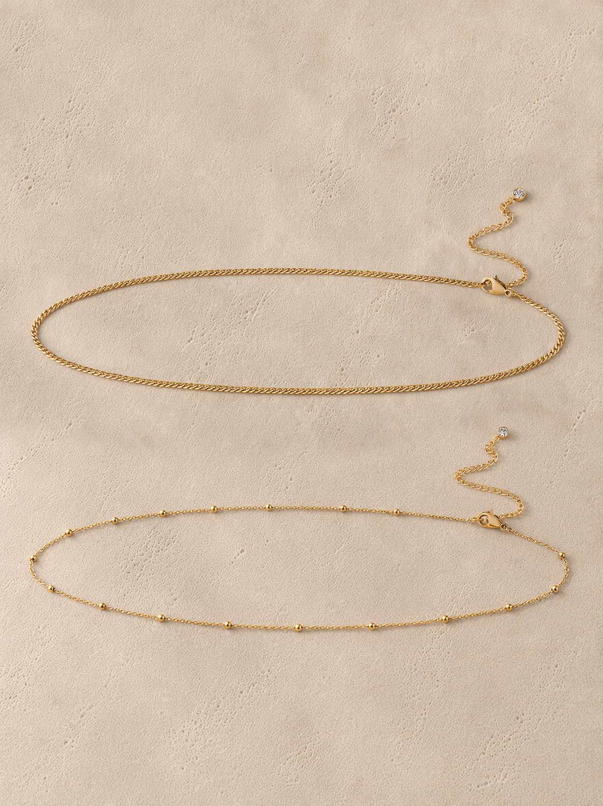 Tari Duo Belly Chain - Gold